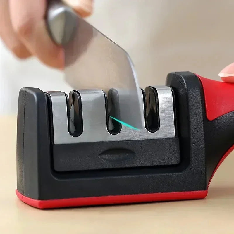 EdgeMaster 3-Stage Knife Sharpener – Restore Precision &amp; Effortless Cutting Performance