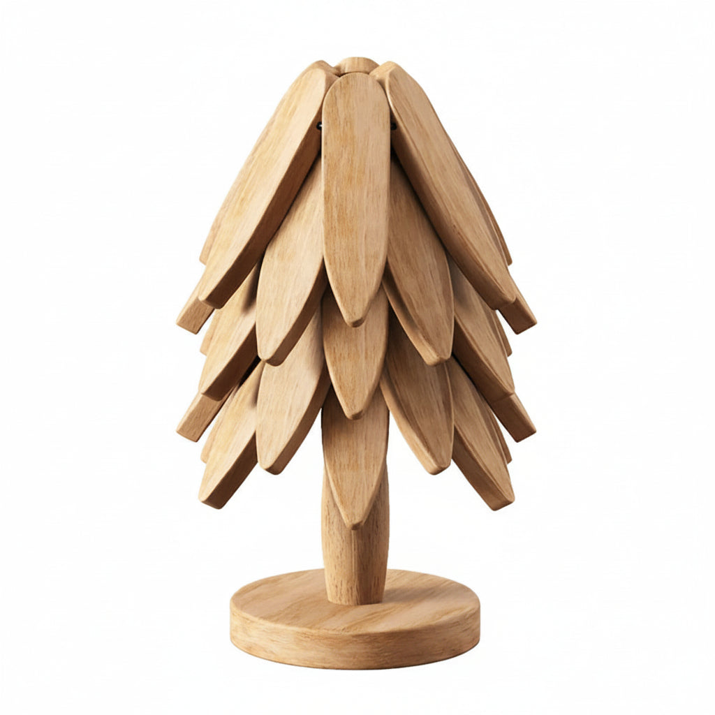 WoodBloom Heat-Resistant Trivet