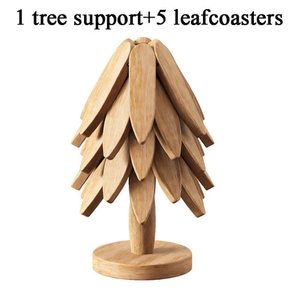 WoodBloom Heat-Resistant Trivet