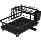 DishLuxe™ 2-Tier Dish Drying Rack