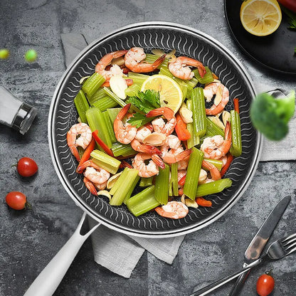 SilverCore Stainless Steel Skillet – Professional Cooking Performance with Lasting Durability
