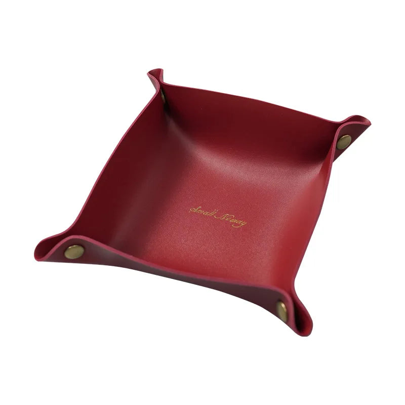 NordiLuxe™ Leather Valet Tray