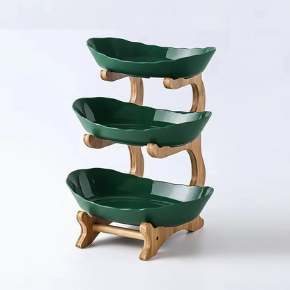 EleganceTier Fruit & Treat Stand – Serve with Style and Sophistication