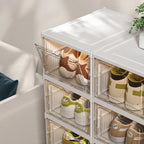 DustGuard Transparent Shoe Organiser – Smart Storage for a Cleaner, More Stylish Home Megarb