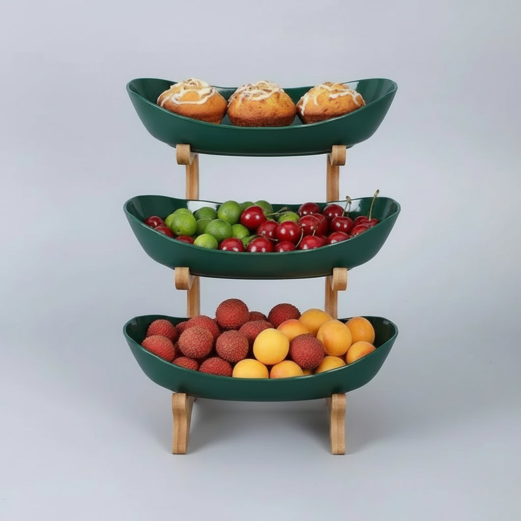 EleganceTier Fruit & Treat Stand – Serve with Style and Sophistication