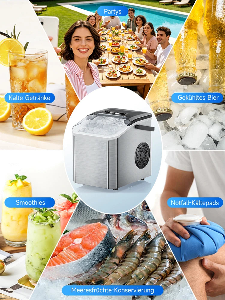 CrystalChill™ Portable Ice Maker