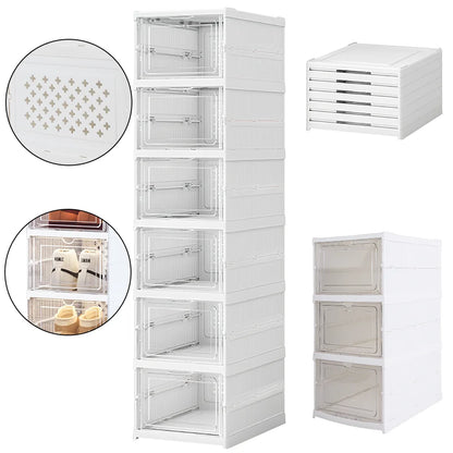 DustGuard Transparent Shoe Organiser – Smart Storage for a Cleaner, More Stylish Home