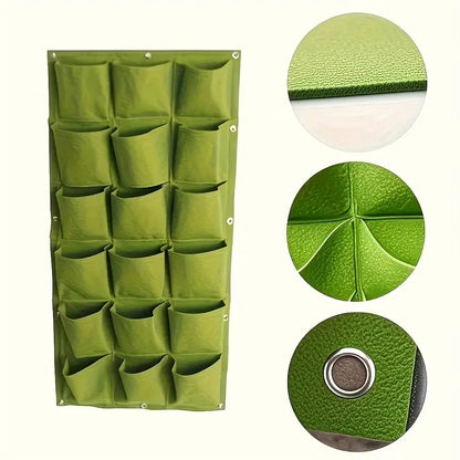 GreenNest Wall-Mounted Growing Bag – Vertical Gardening Made Simple, Stylish &amp; Sustainable