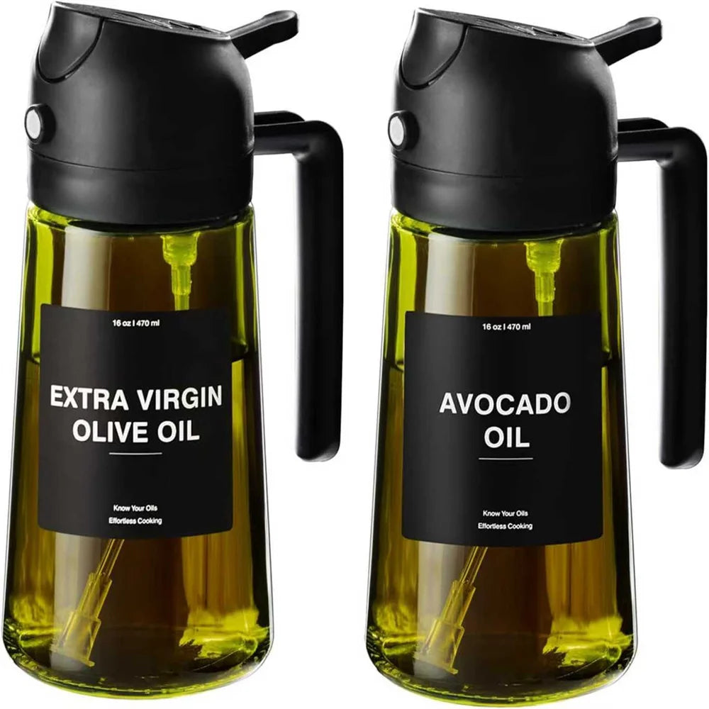 MistPour Duo Oil Sprayer – Spray or Pour with Perfect Kitchen Precision