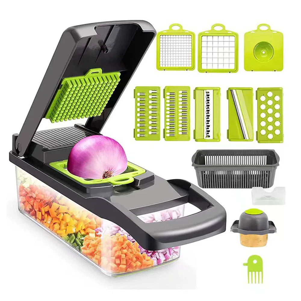 SliceBox Multi Veggie Cutter – Chop, Slice &amp; Prep Like a Pro in Seconds