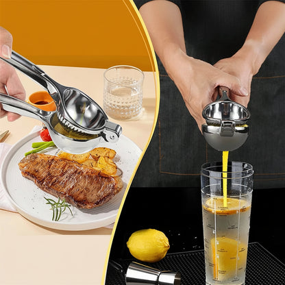 ZestFlow Manuel Presse-Agrumes – Jus Pur, Pression Facile