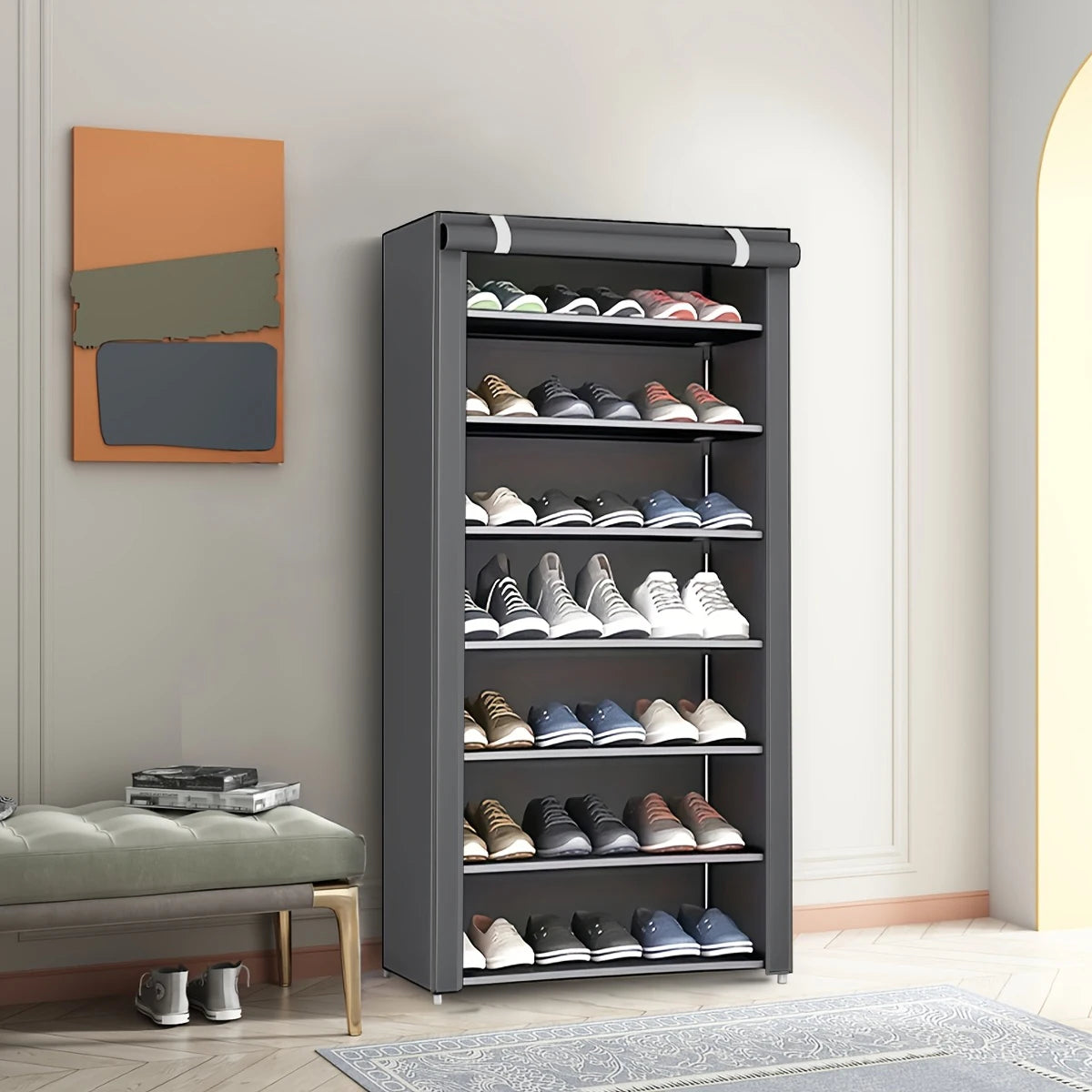 Sapateira à prova de pó StepVault™ de 6/8/10 níveis