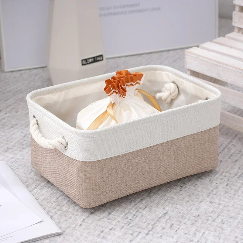 LinenNest™ Foldable Storage Basket