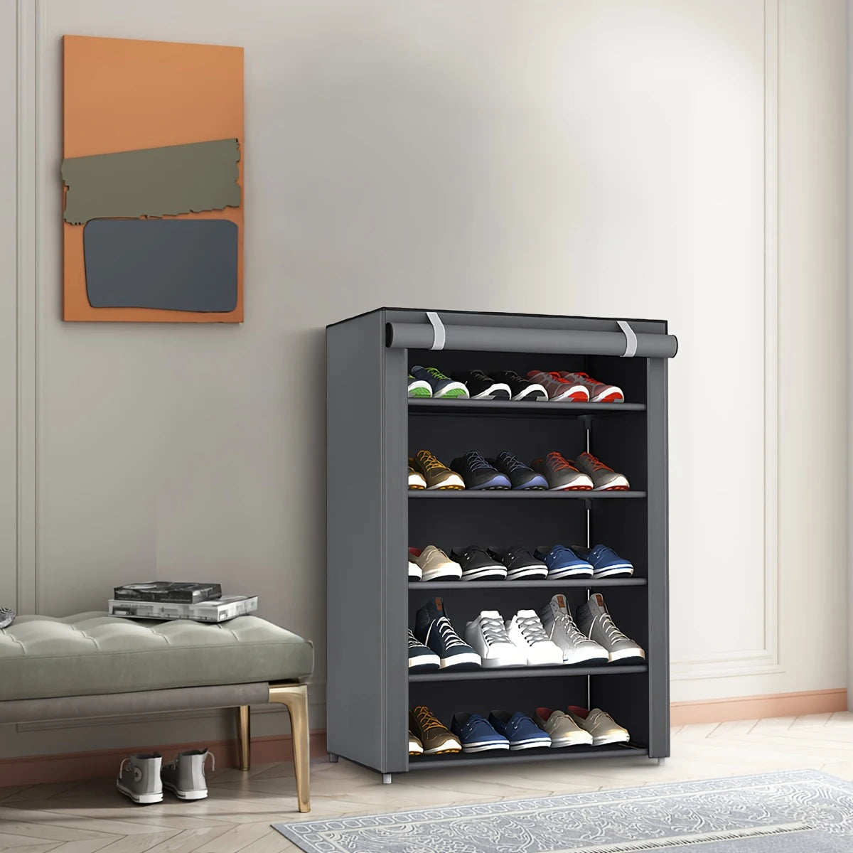 Sapateira à prova de pó StepVault™ de 6/8/10 níveis