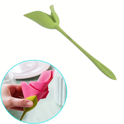 BloomGrace Napkin Rings – Elegance in Every Detail