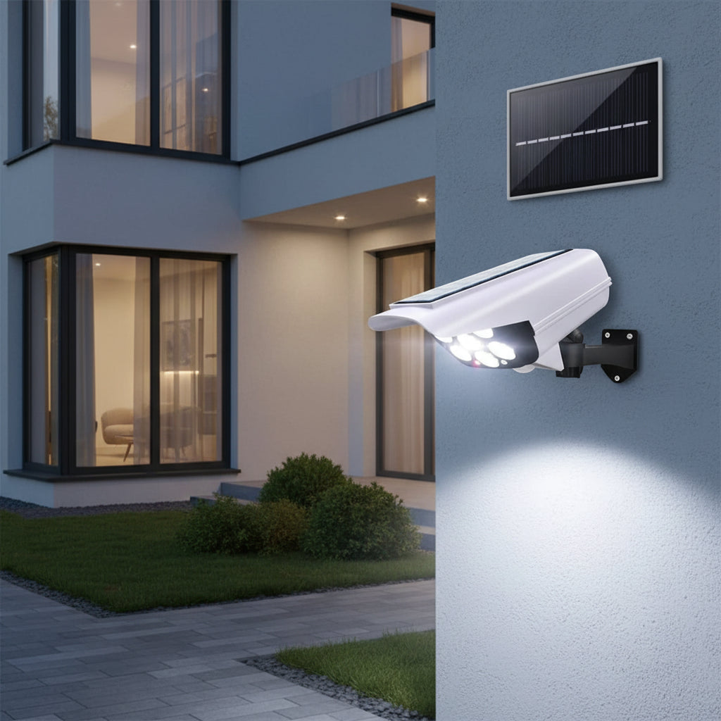 SecureGlow Solar Sensor Light – Smart Outdoor Protection with Powerful Illumination