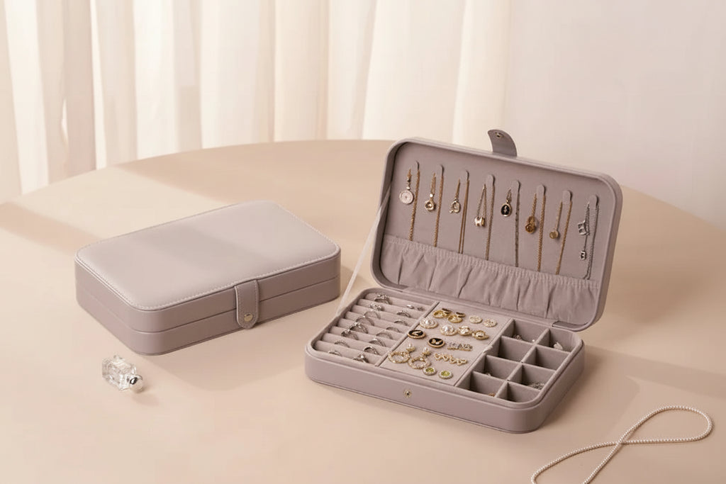 Caixa Organizadora de Joias VelvetLuxe™