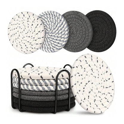 BohoWeave Cotton Coasters