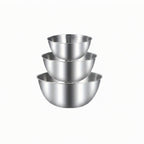 LuxeMix™ 3-Piece Stainless Steel Bowl Set