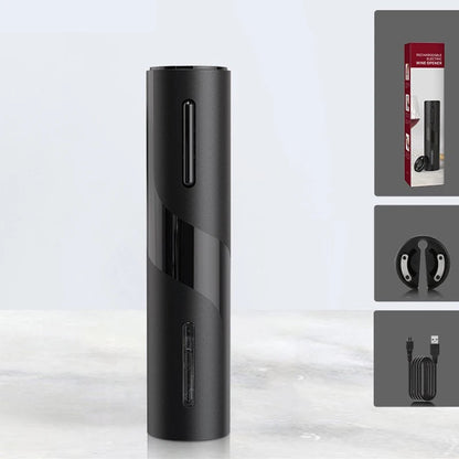 CorkMaster Rechargeable Wine Opener – Effortless Elegance for Every Bottle Megarb