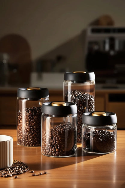 FreshSeal Coffee Bean Canister – Keep Every Bean Fresh, Aromatic &amp; Full of Flavour Megarb