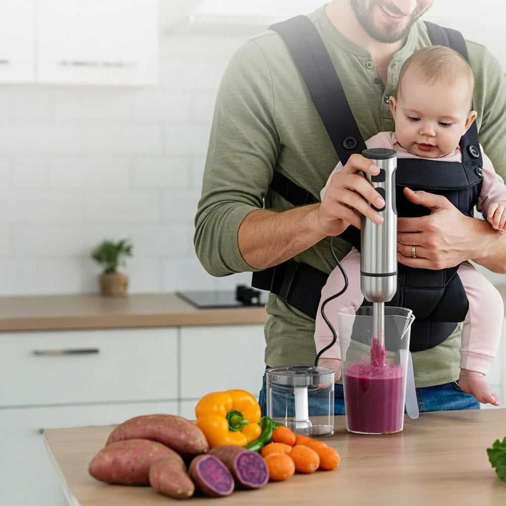 BlendMaster 4-in-1 Hand Blender Megarb