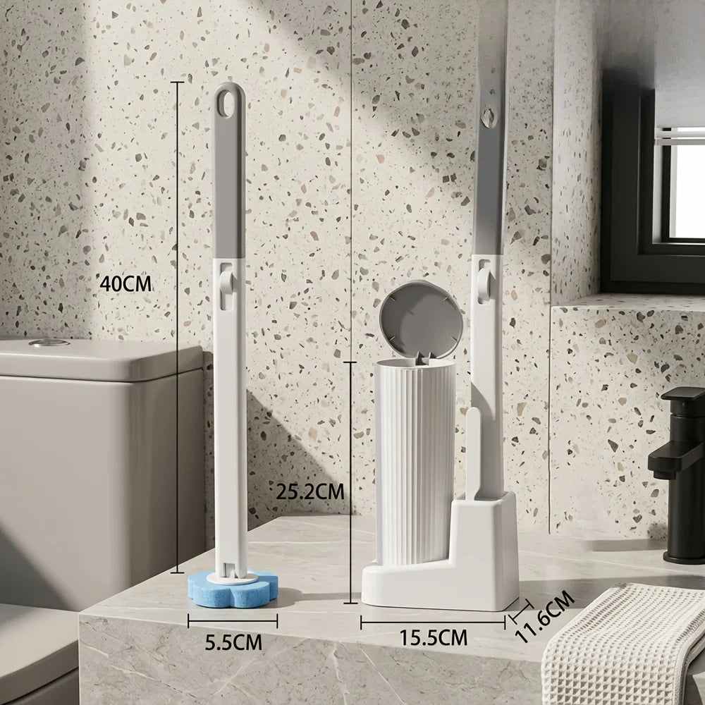 Escovilhão de Limpeza de Sanitas e Sistema de Recargas CleanPod™
