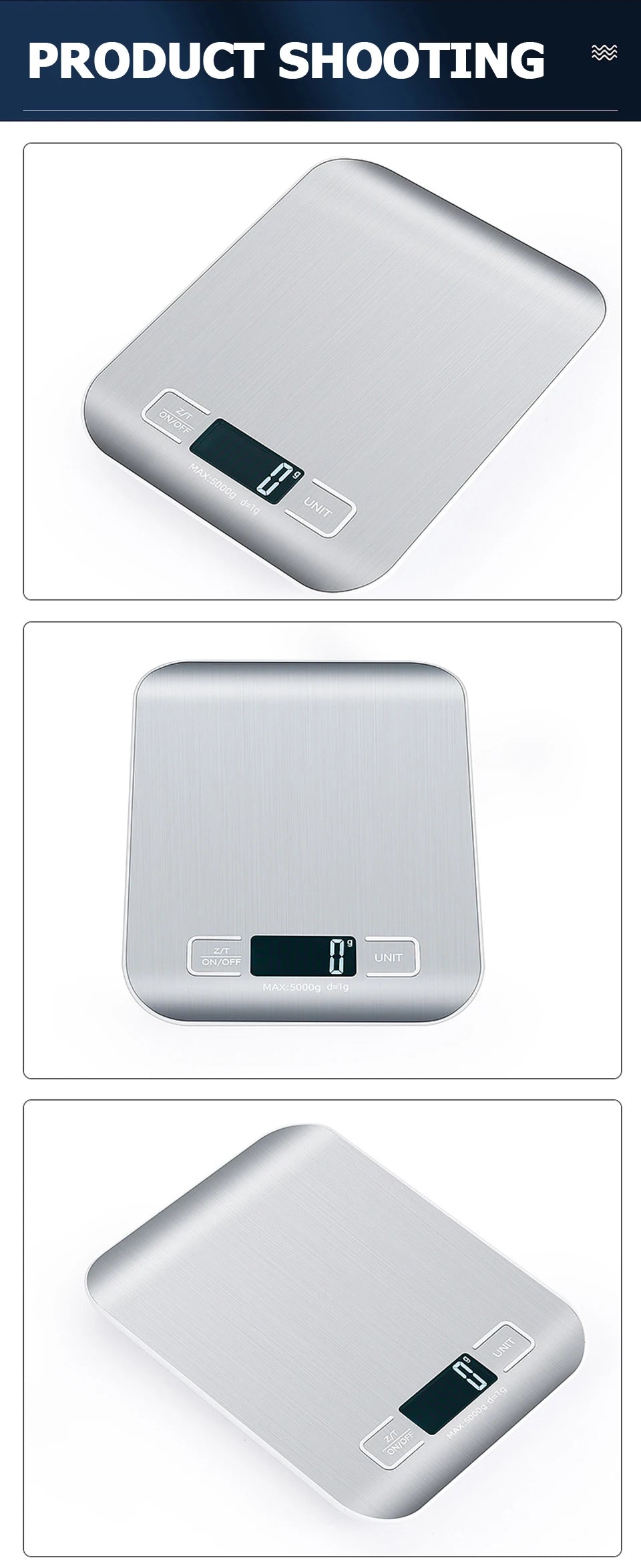 PrecisionPro Digital Kitchen Scale – Accuracy You Can Trust, Every Time