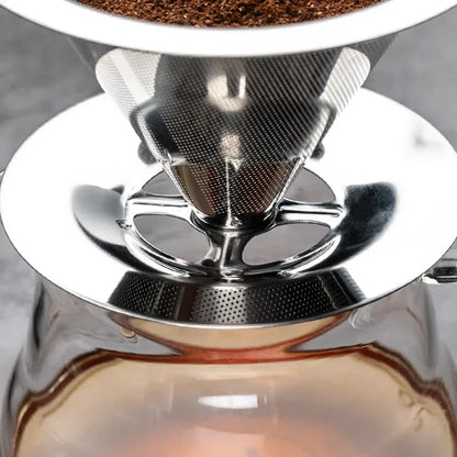 BaristaFlow Double Mesh Dripper – Brew Like a True Coffee Connoisseur