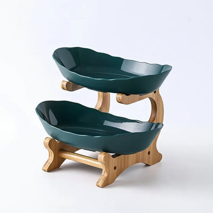 EleganceTier Fruit & Treat Stand – Serve with Style and Sophistication