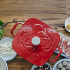 RubyFlame Premium Enamel Pot