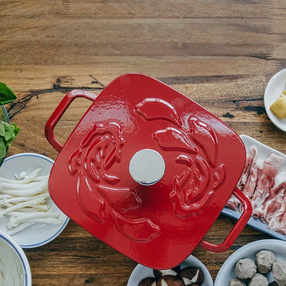 RubyFlame Premium Enamel Pot