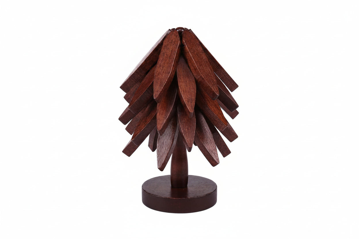 WoodBloom Heat-Resistant Trivet