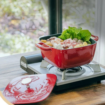 RubyFlame Premium Enamel Pot