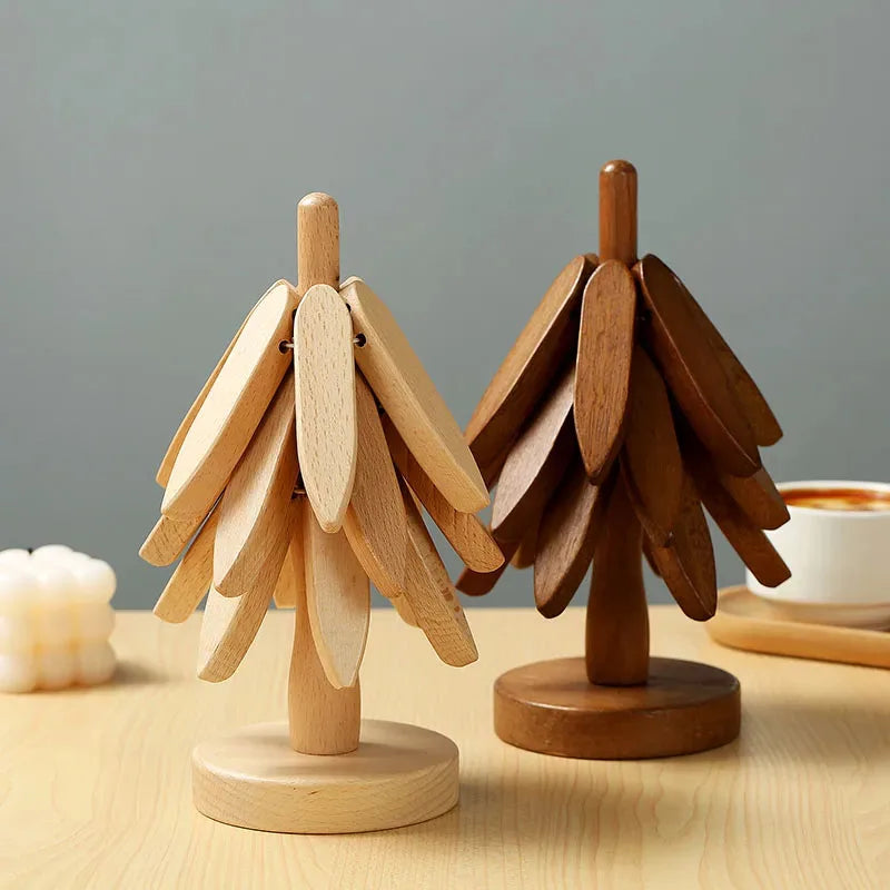 WoodBloom Heat-Resistant Trivet