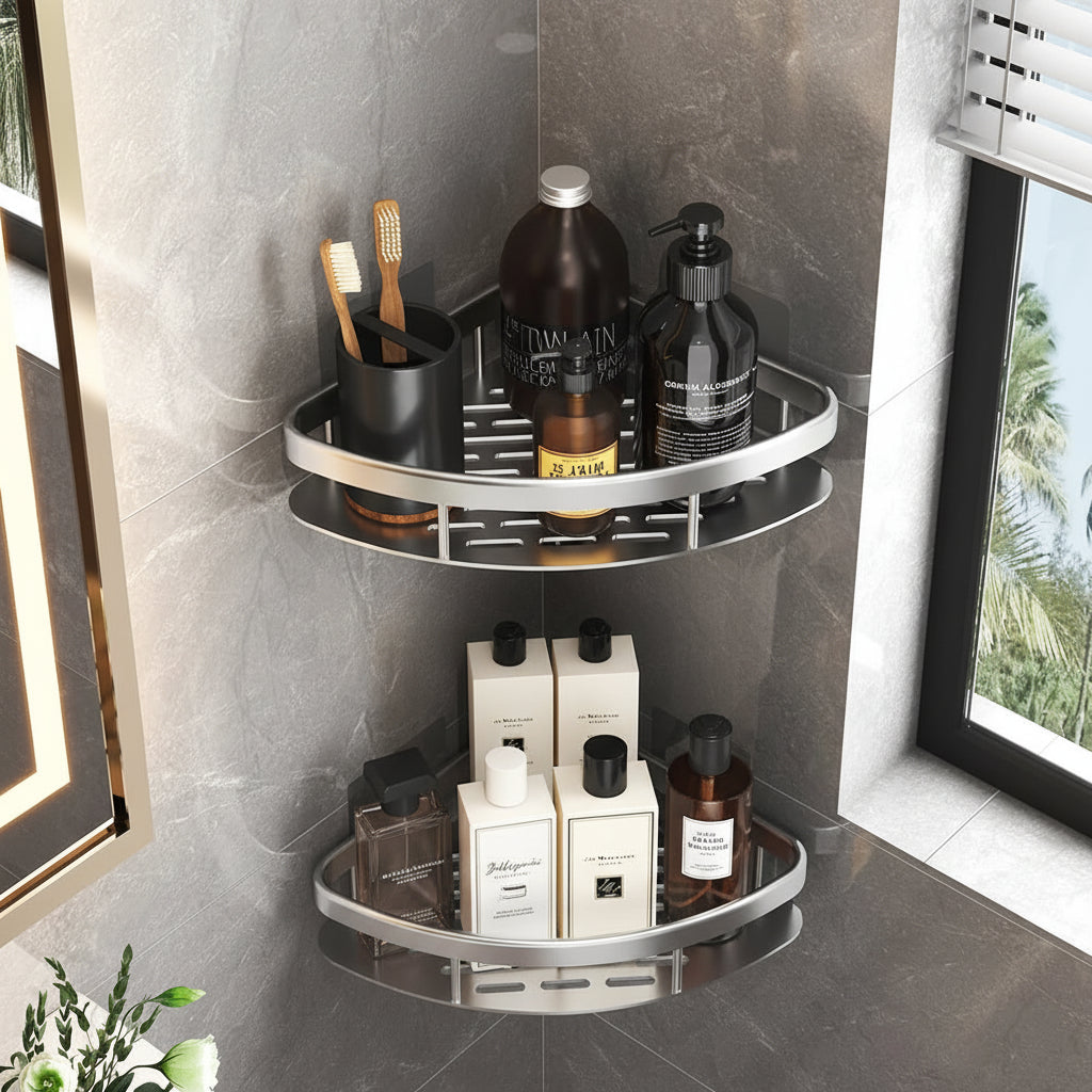 Prateleira de Canto ShowerLuxe™ sem Furação