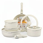 FlexiCook Removable Handle Pan Set – Smart Space-Saving Cookware for Modern Kitchens Megarb