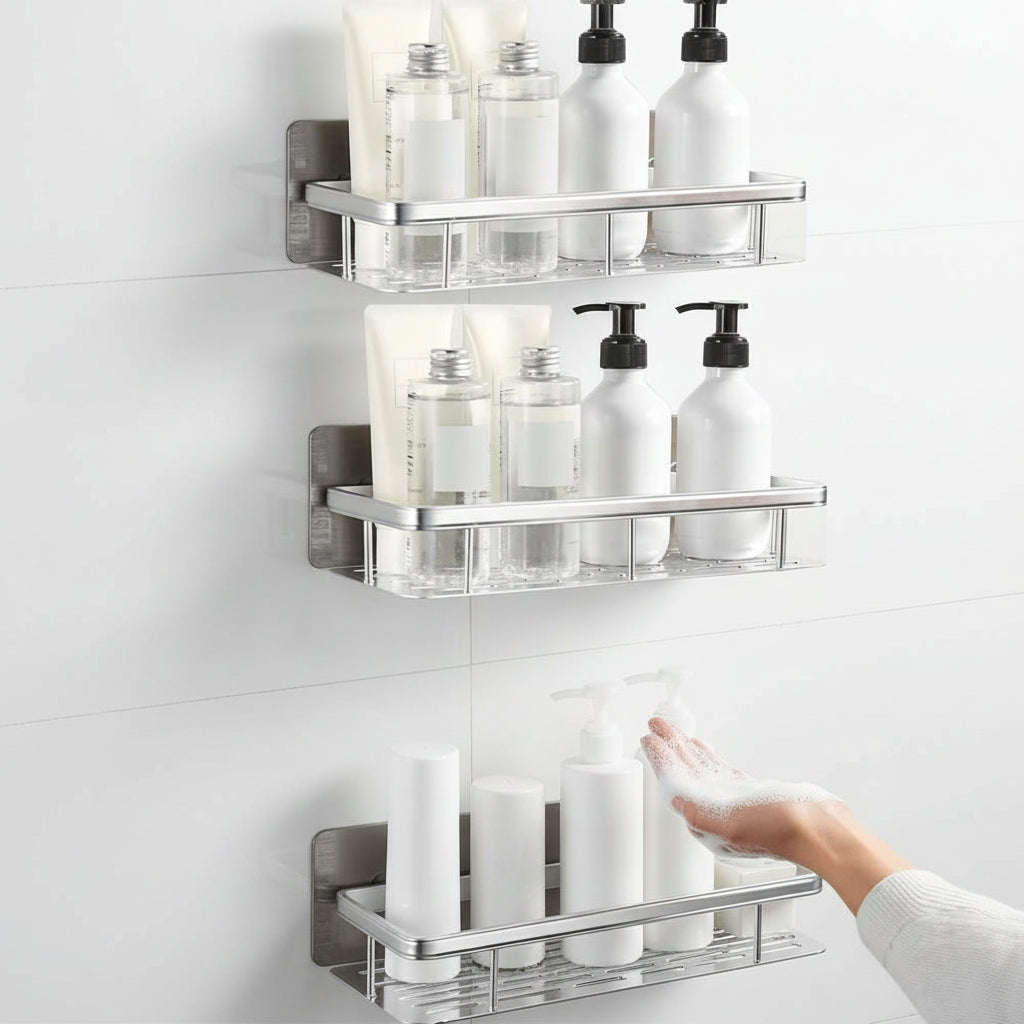 Prateleira de Canto ShowerLuxe™ sem Furação