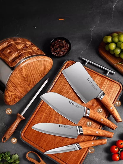 ShogunEdge™ 7-Piece Knife Block Set