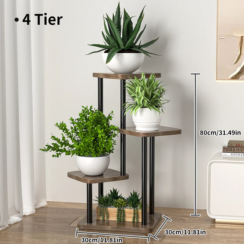 GreenVista Plant &amp; Storage Shelf – Stylish 8-Tier Organisation for Modern Living