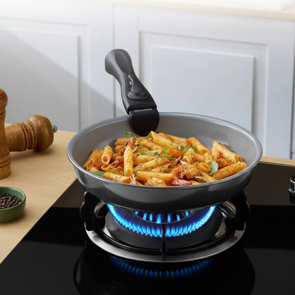 CeramiFlex Detachable Cookware Set – Smart Space-Saving Cooking with Premium Ceramic Performance