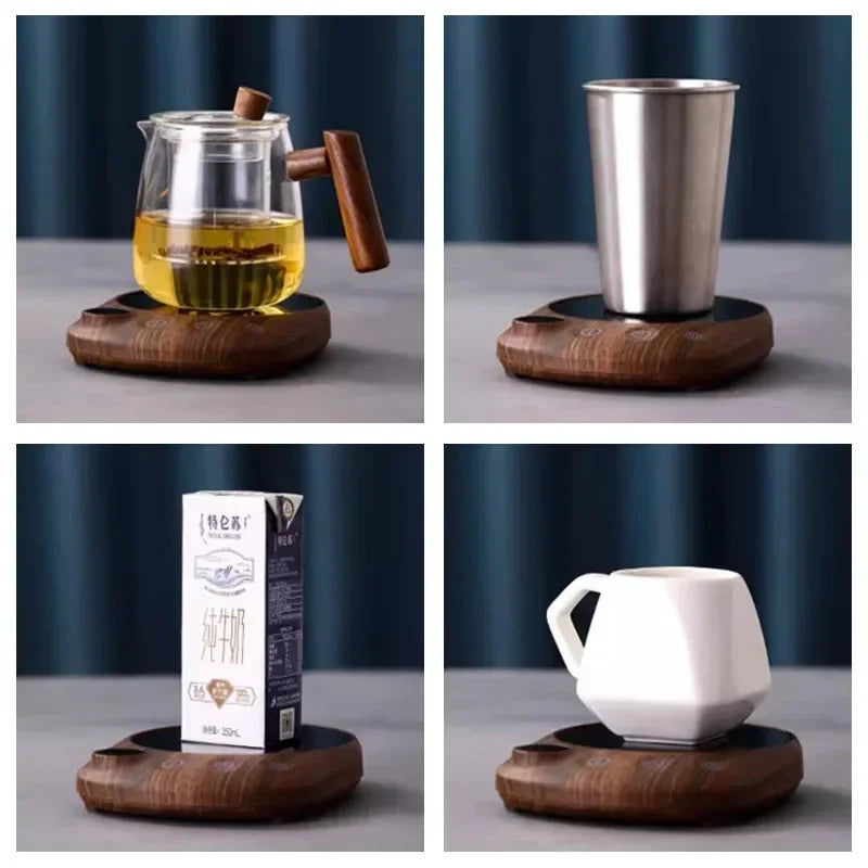 WarmSense Smart Mug Plate – Keep Every Sip Perfectly Warm