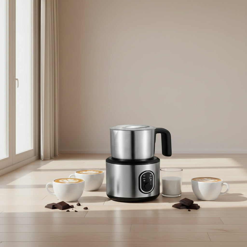 BaristaGlow Auto Frothing Pitcher – Perfect Froth, Every Time