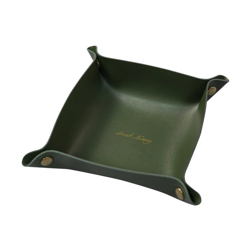 NordiLuxe™ Leather Valet Tray