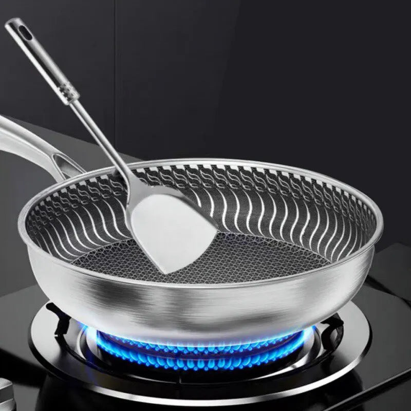 SilverCore Stainless Steel Skillet – Professional Cooking Performance with Lasting Durability