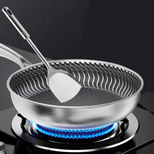 SilverCore Stainless Steel Skillet – Professional Cooking Performance with Lasting Durability