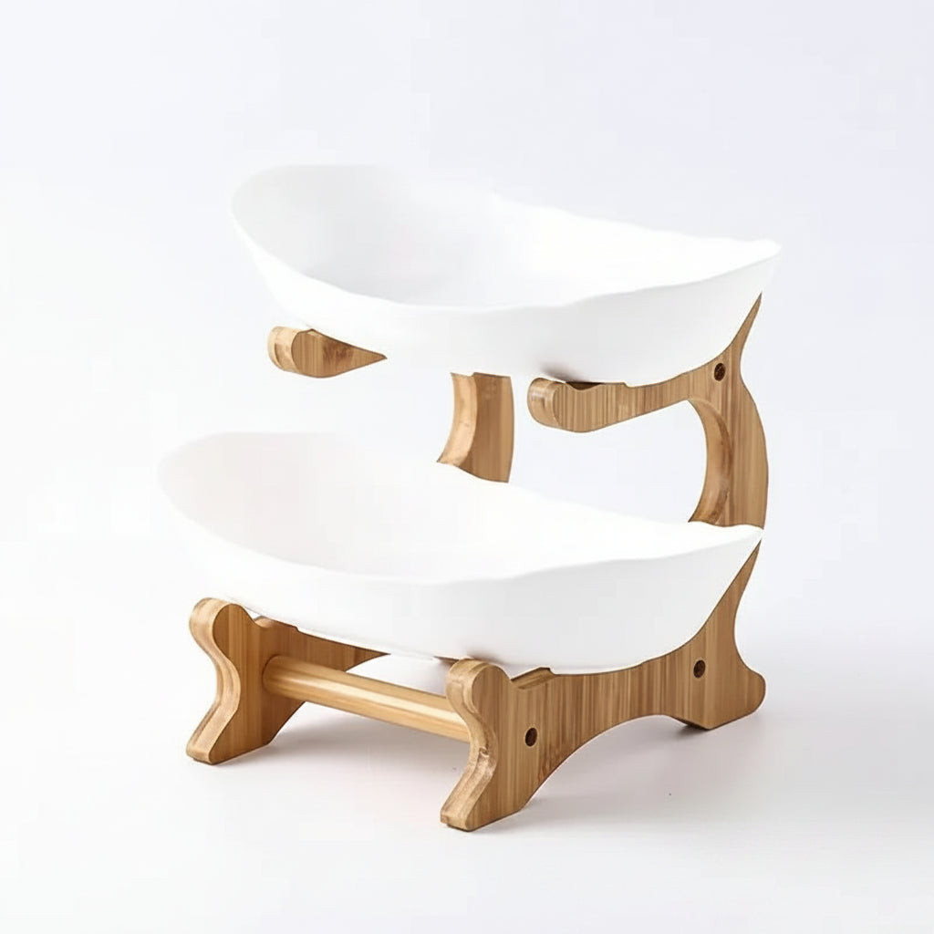 EleganceTier Fruit & Treat Stand – Serve with Style and Sophistication