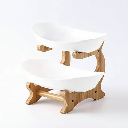 EleganceTier Fruit & Treat Stand – Serve with Style and Sophistication