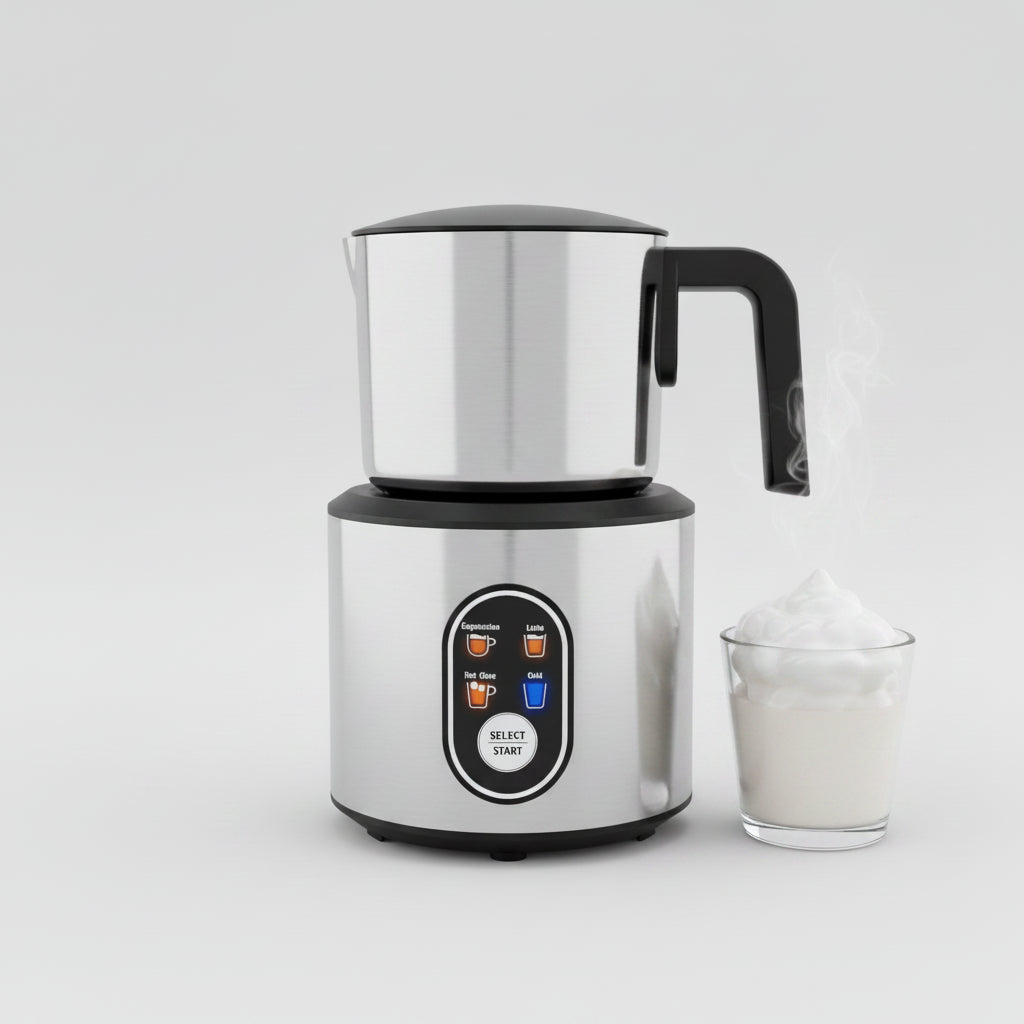 BaristaGlow Auto Frothing Pitcher – Perfect Froth, Every Time