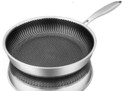 SilverCore Stainless Steel Skillet – Professional Cooking Performance with Lasting Durability
